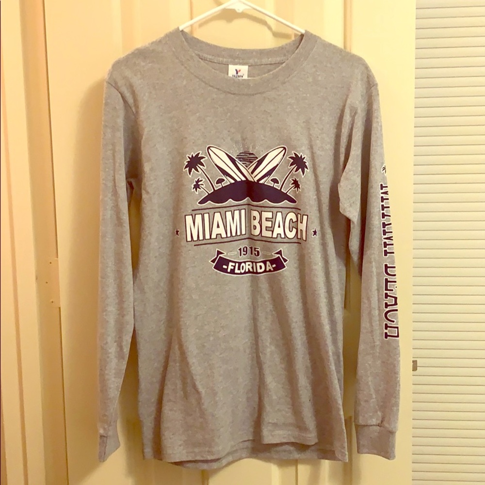 Miami Beach long sleeve shirt